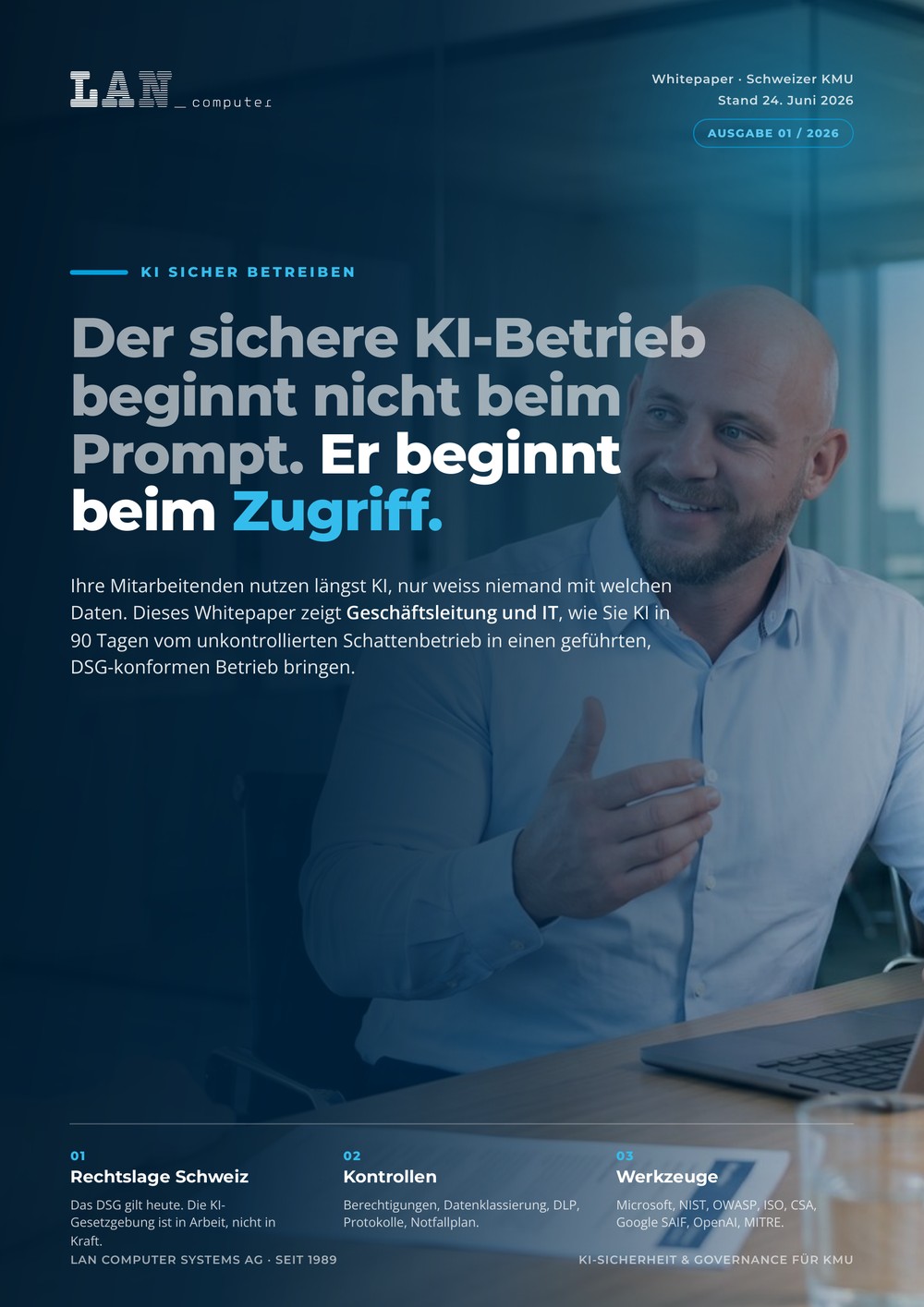 Whitepaper: KI sicher betreiben im Schweizer KMU